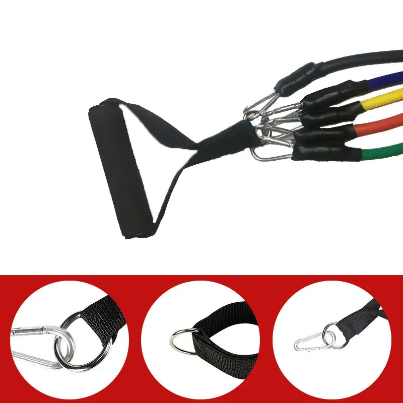 11 Pieces/Set Crossfit Latex Resistance Band Training Exercise