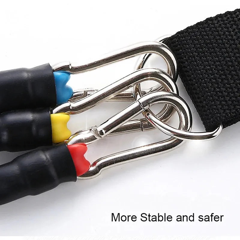 11 Pieces/Set Crossfit Latex Resistance Band Training Exercise