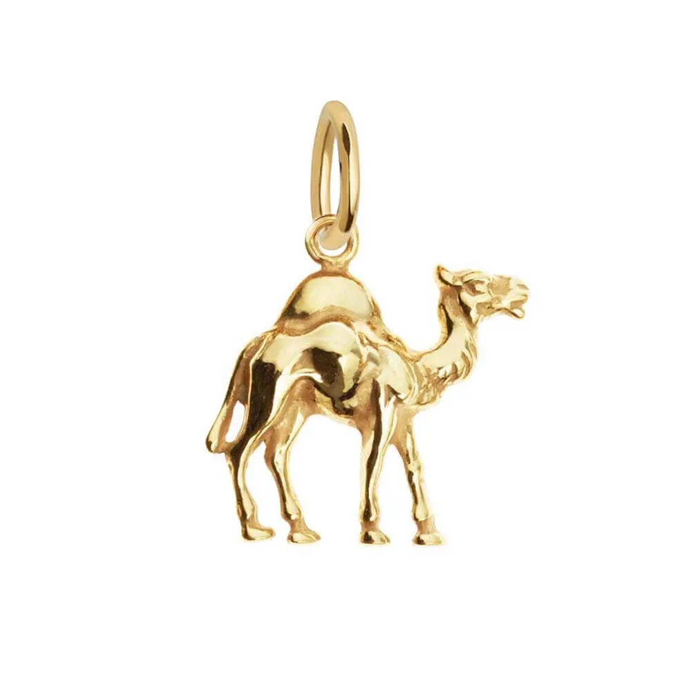 Camel Charm India Solid Gold