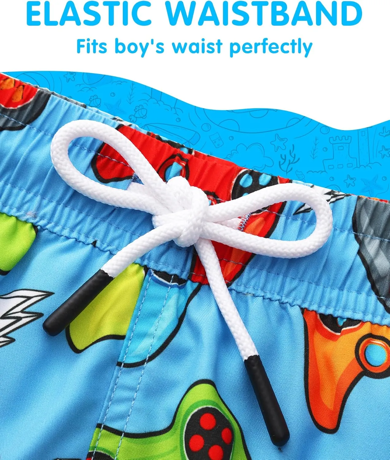 CJMJXPH Boys Swim Trunks Toddler Swim Shorts Little Boys Bathing Suit Swimsuit Swimwear