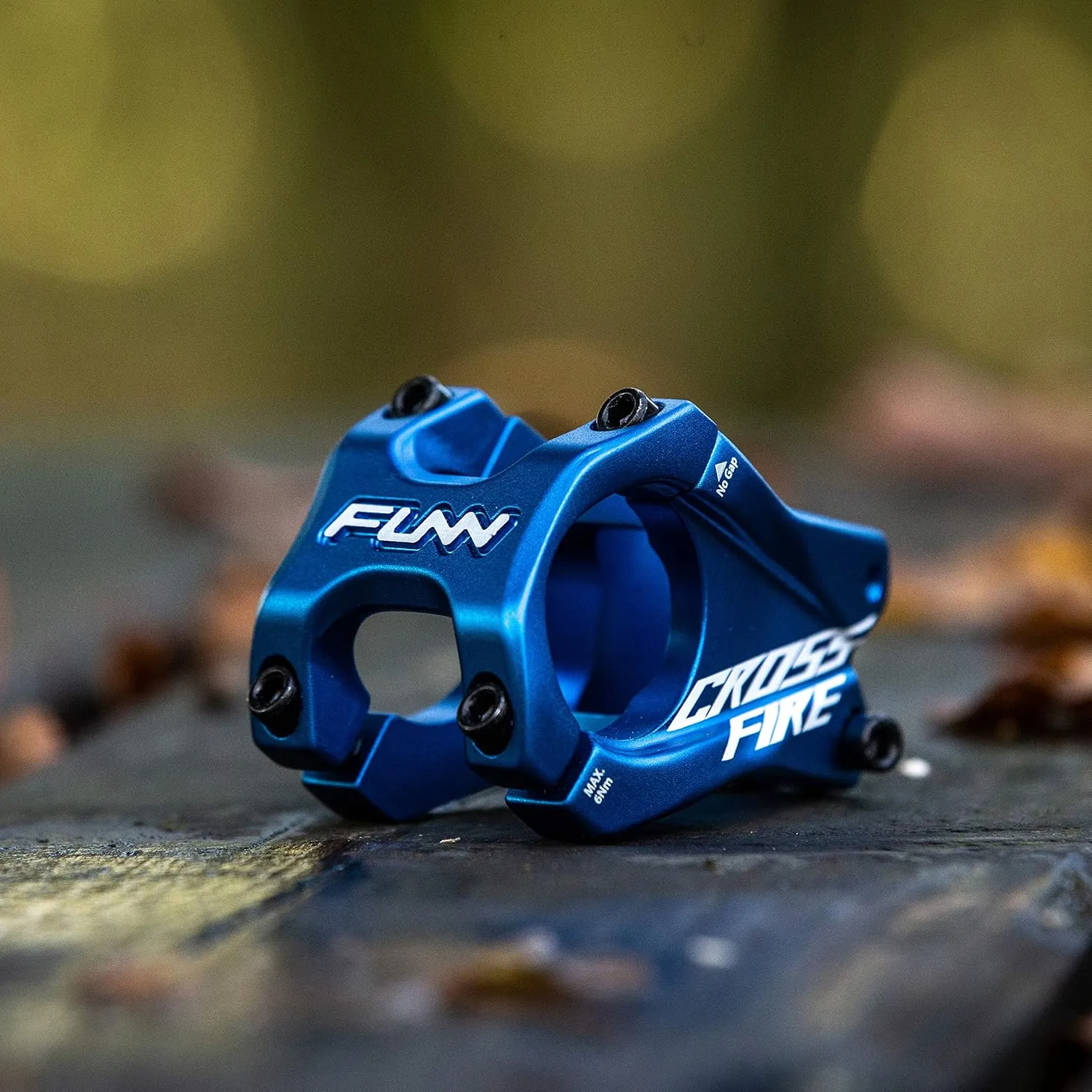 Funn Crossfire Mountain Bike Stem with 31.8mm Bar Clamp - Durable and Lightweight Alloy Bicycle Stem for Mountain Bike and BMX Bike