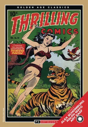 Golden Age Thrilling Comics Princess Pantha Softee Vol 01