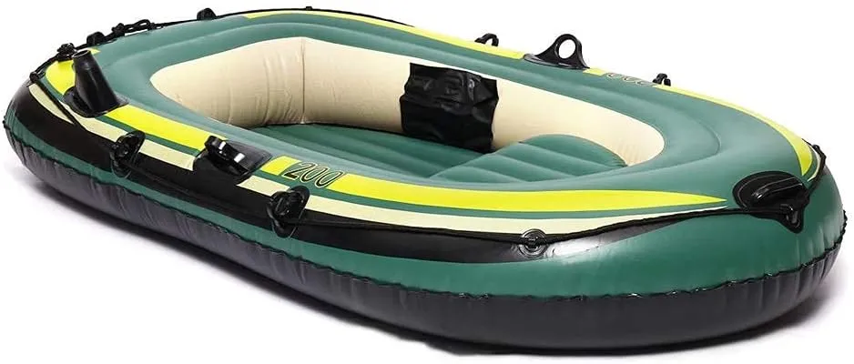 Inflatable Boat 2 Or 3 Persons Inflatable Boat Rubber Dinghy for Kayaking Canoeing Rafting Fishing Water Sports