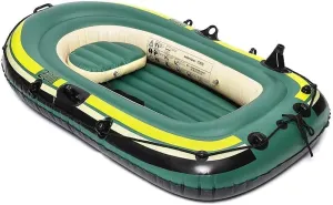 Inflatable Boat 2 Or 3 Persons Inflatable Boat Rubber Dinghy for Kayaking Canoeing Rafting Fishing Water Sports