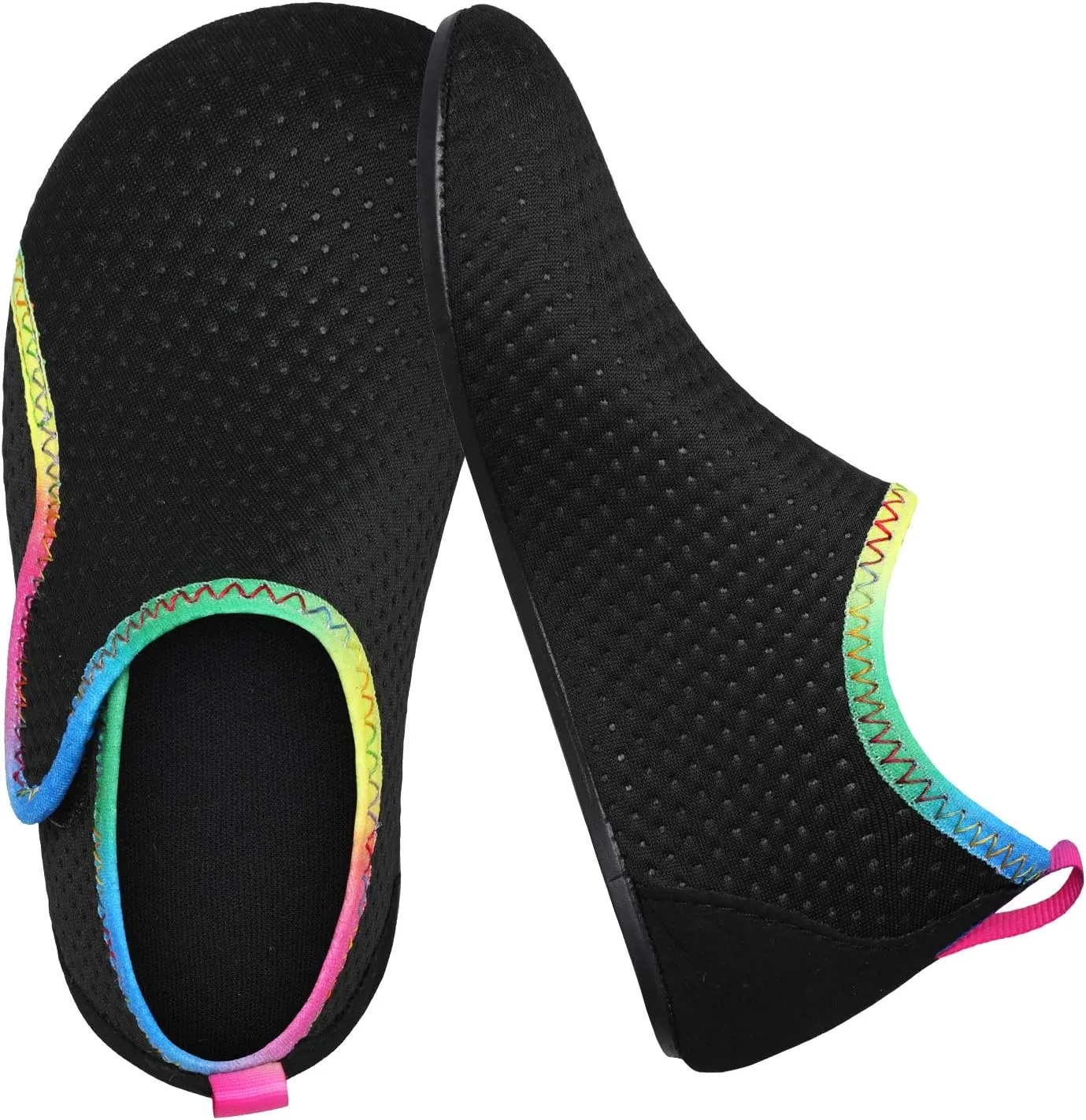 JOINFREE Kids Boys and Girls Swim Water Shoes Toddler Quick Dry Aqua Socks Barefoot Skin Shoes for Beach Sports