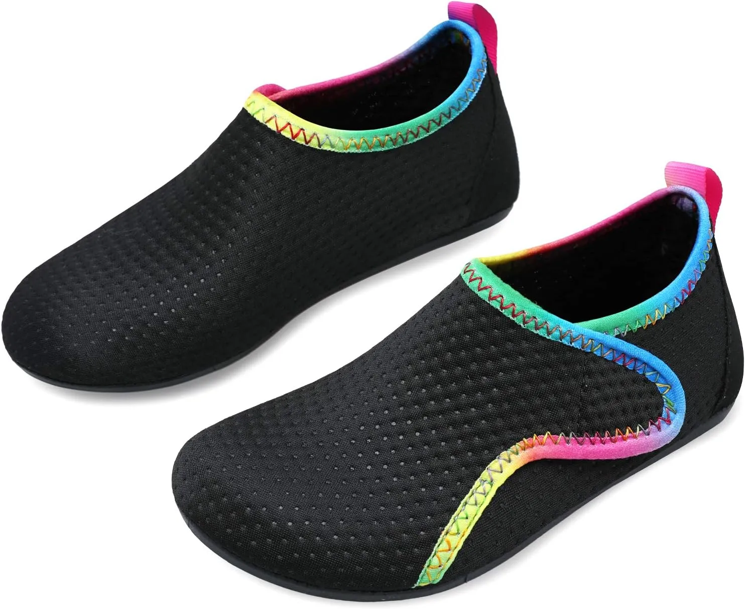 JOINFREE Kids Boys and Girls Swim Water Shoes Toddler Quick Dry Aqua Socks Barefoot Skin Shoes for Beach Sports