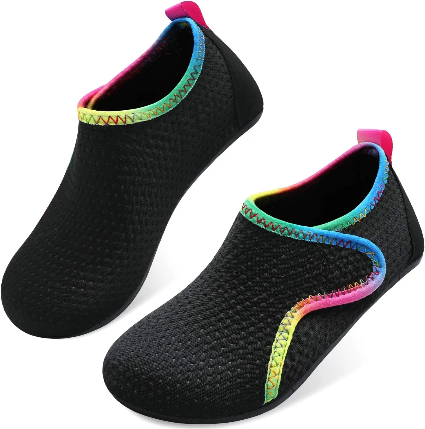 JOINFREE Kids Boys and Girls Swim Water Shoes Toddler Quick Dry Aqua Socks Barefoot Skin Shoes for Beach Sports