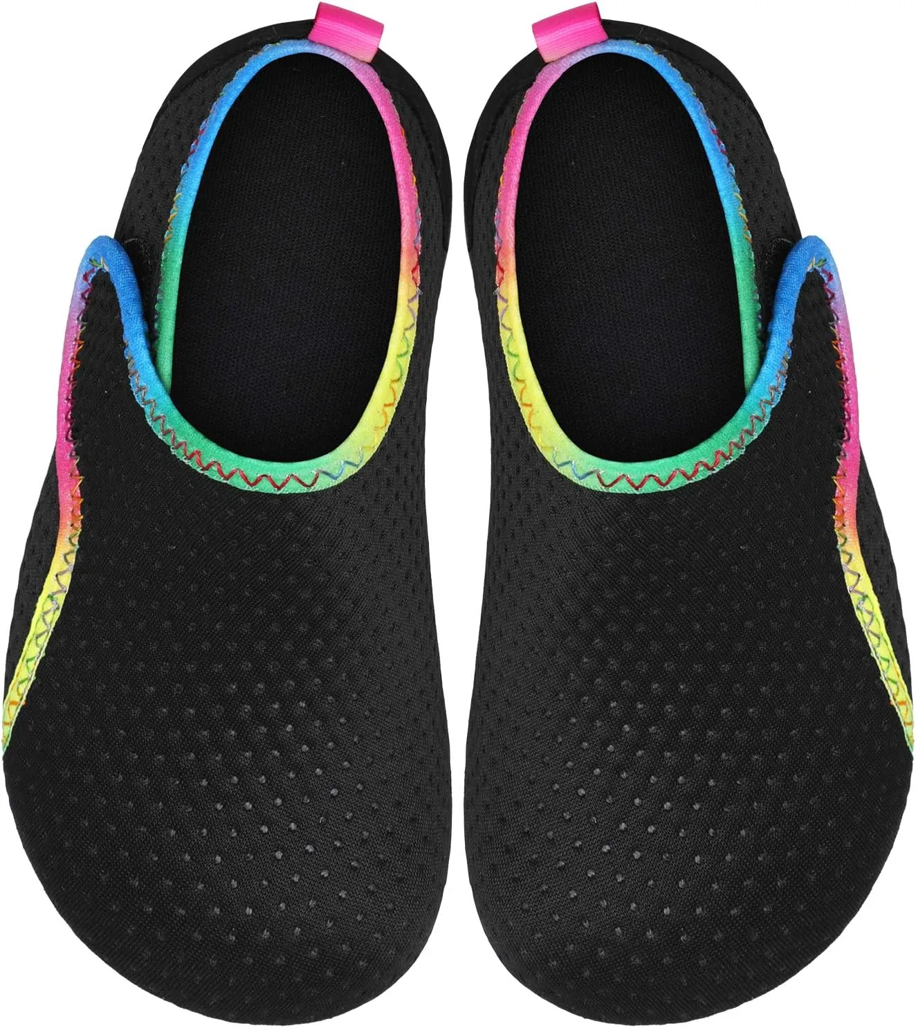 JOINFREE Kids Boys and Girls Swim Water Shoes Toddler Quick Dry Aqua Socks Barefoot Skin Shoes for Beach Sports