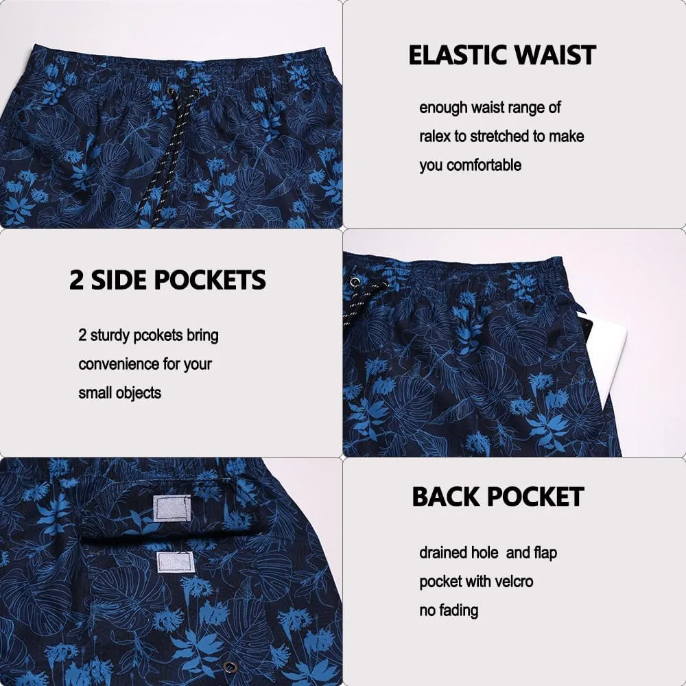 Mens Swim Trunks Quick Dry Bathing Suit Board Shorts for Men | Beach Swimwear Pool Shorts