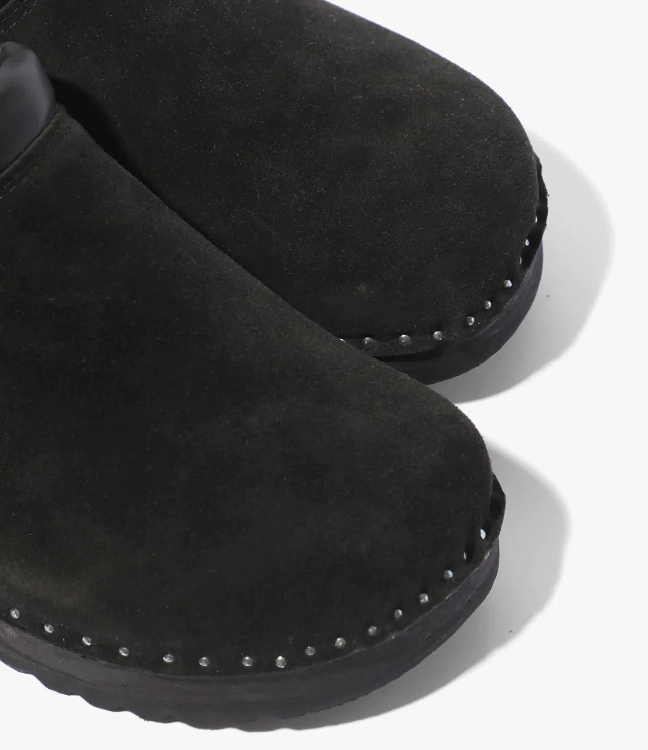 'Monet' Clog – Black Rough Out