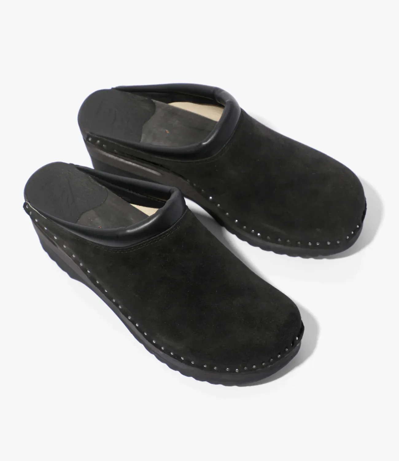 'Monet' Clog – Black Rough Out