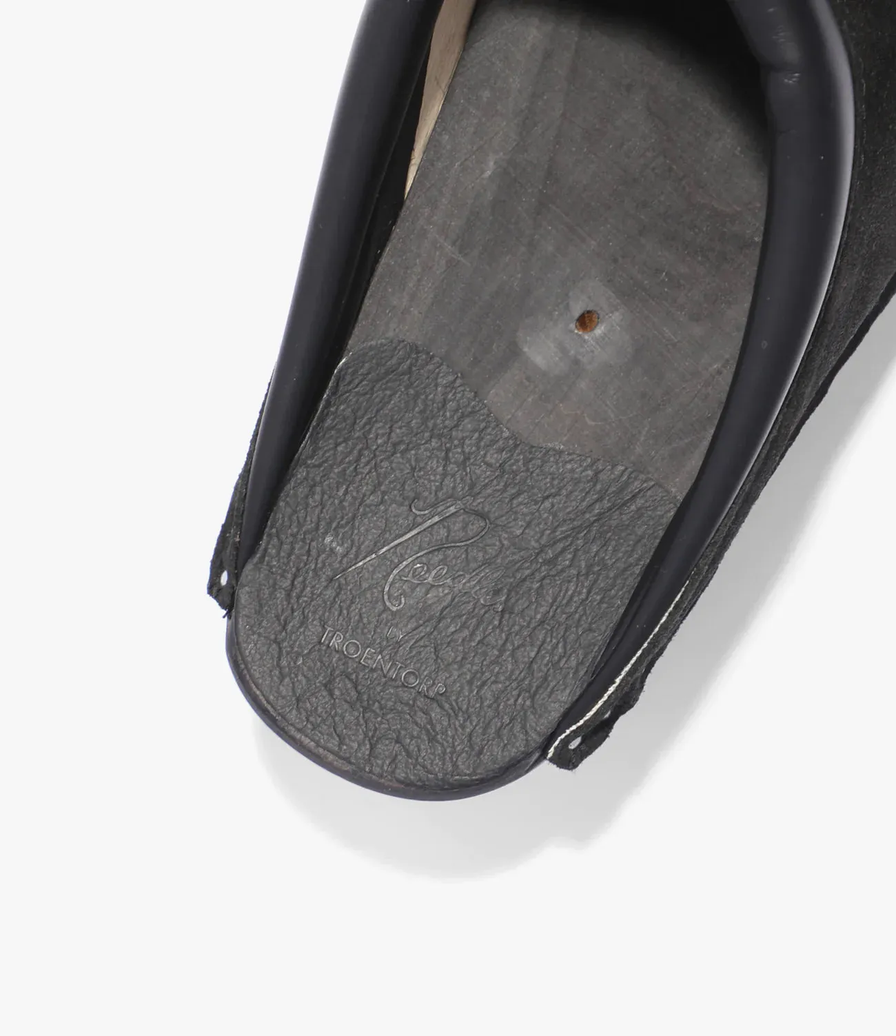 'Monet' Clog – Black Rough Out