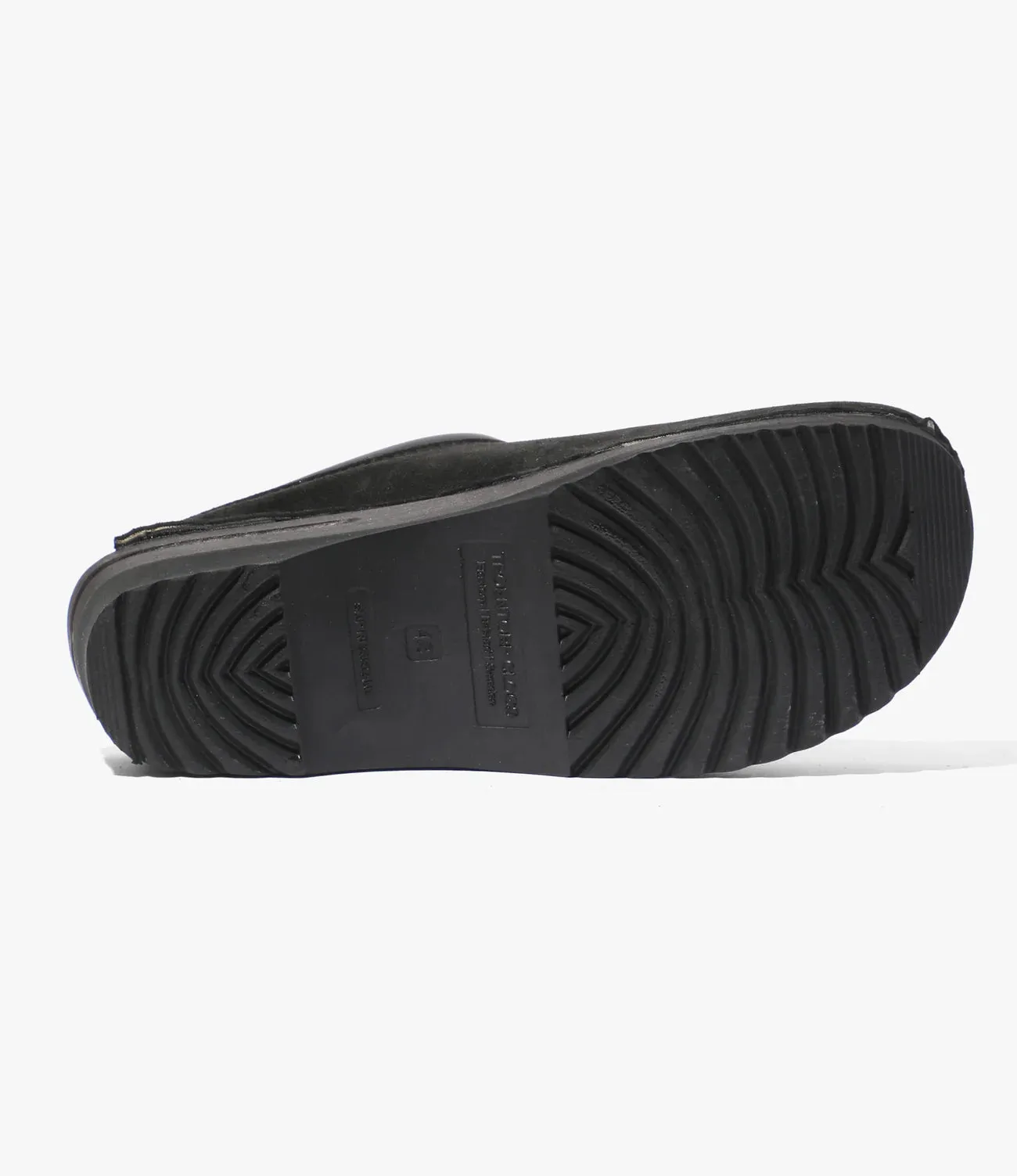 'Monet' Clog – Black Rough Out