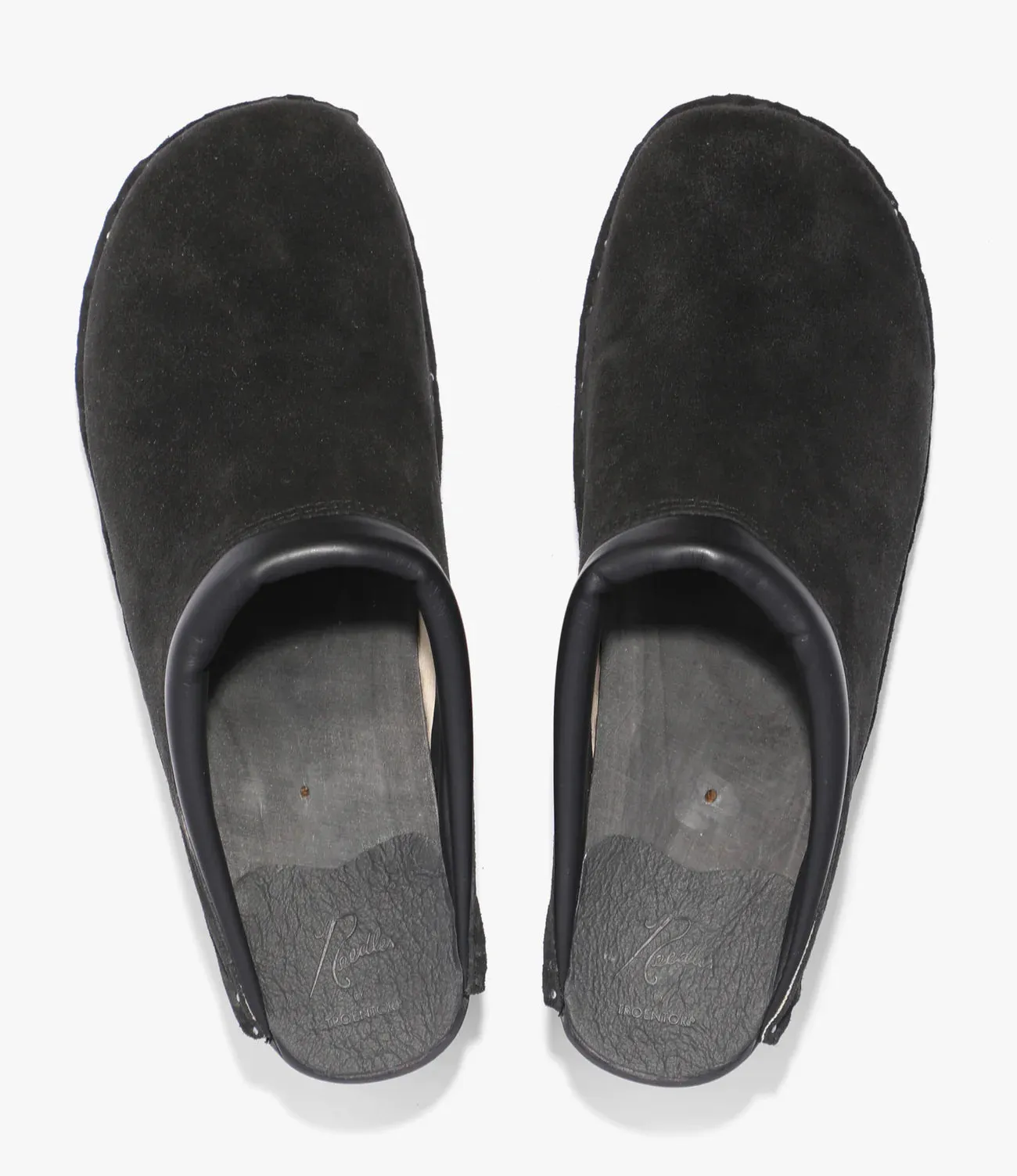 'Monet' Clog – Black Rough Out