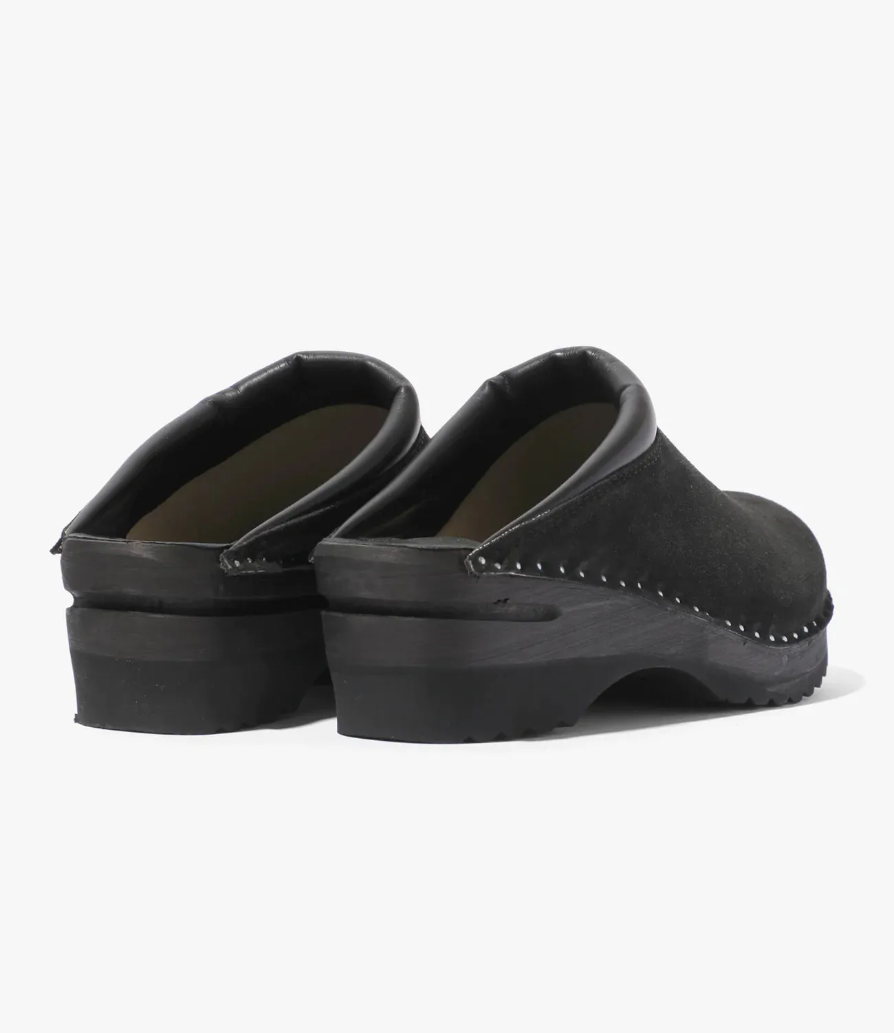 'Monet' Clog – Black Rough Out