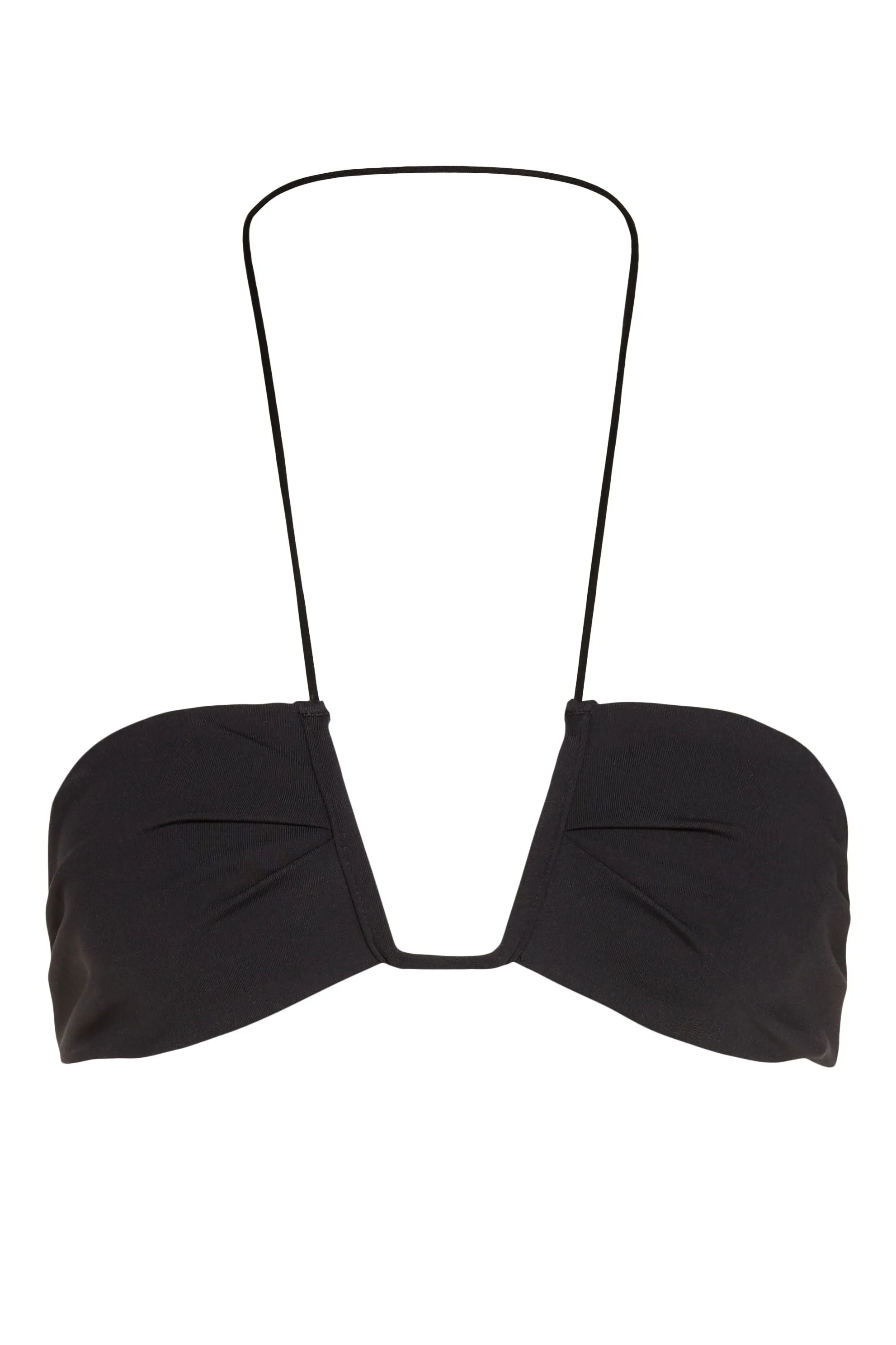 NEAL HALTER TOP - BLACK