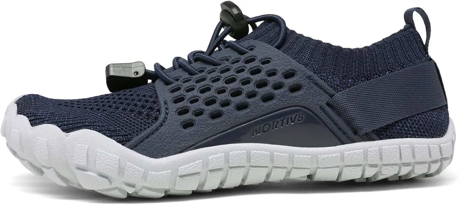 NORTIV 8 Kids Water Shoes, Lightweight Quick Dry Barefoot Athletic Aqua Sports Shoes for Boys & Girls, Outdoor, Summer