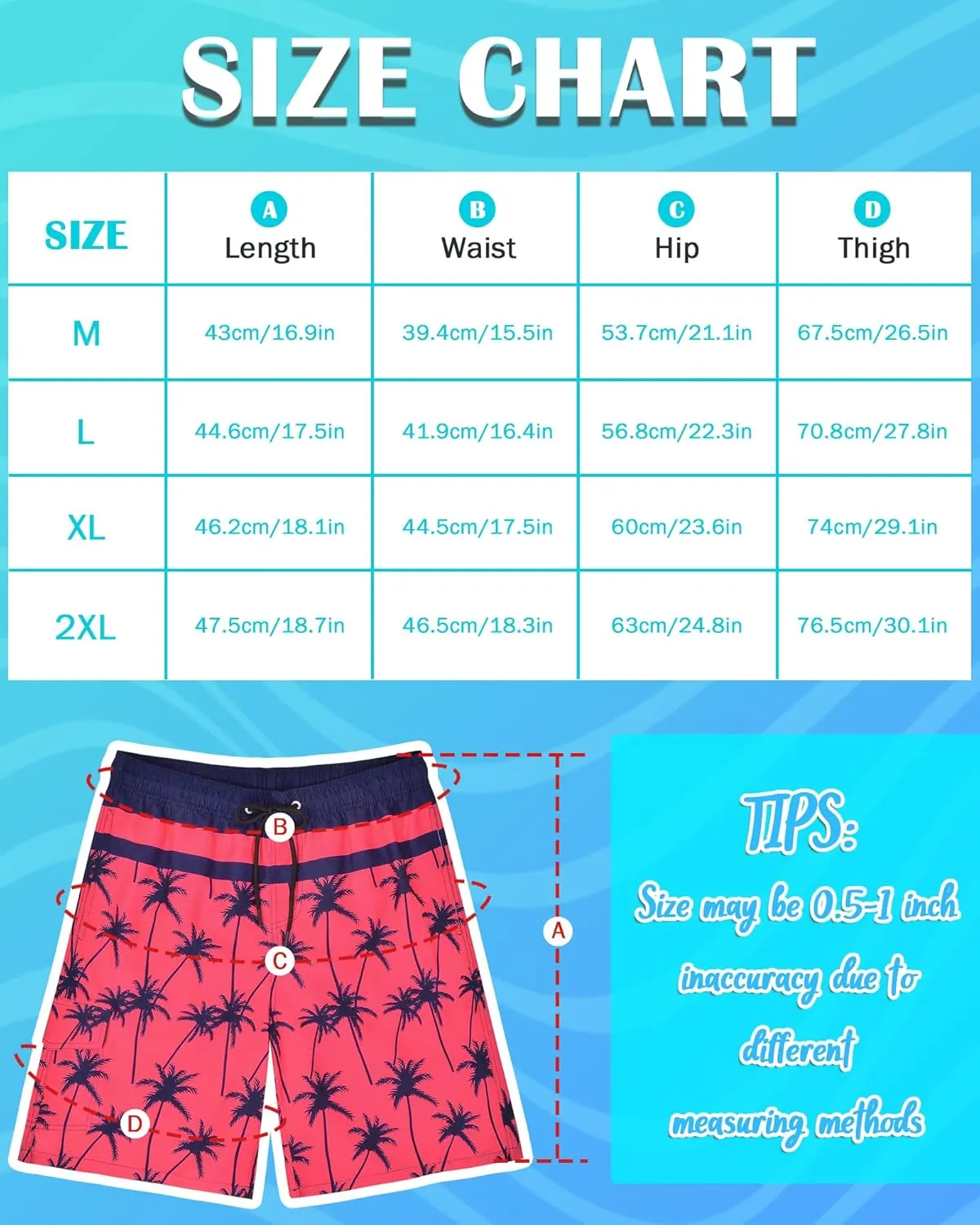 OlyPegic Mens Swim Trunks 9 Inch Quick Dry Board Shorts Mens Bathing Suit Beach Swimwear Mesh Lining with Zipper Pock
