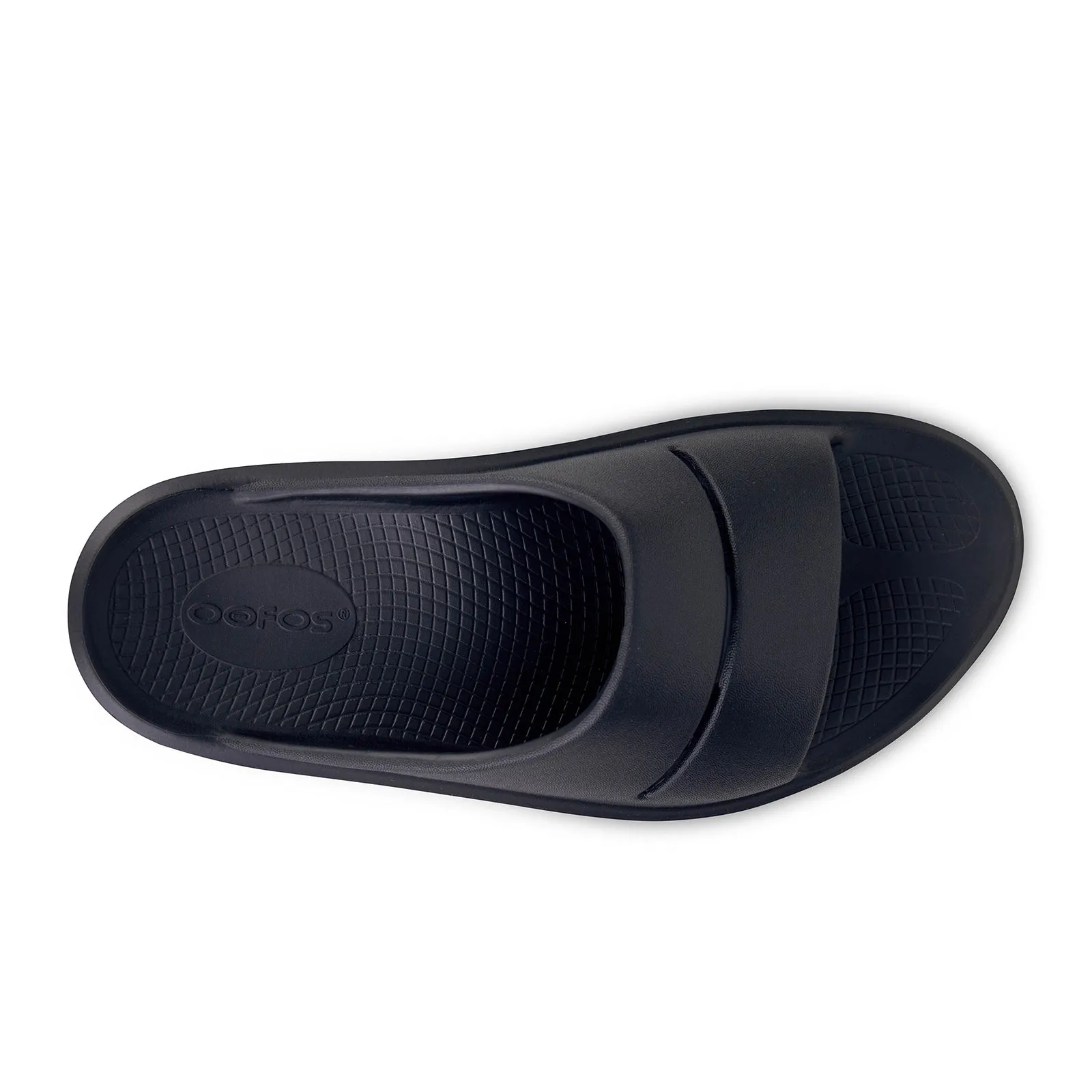 Oofos OOmega OOahh Slide Sandal (Women) - Black