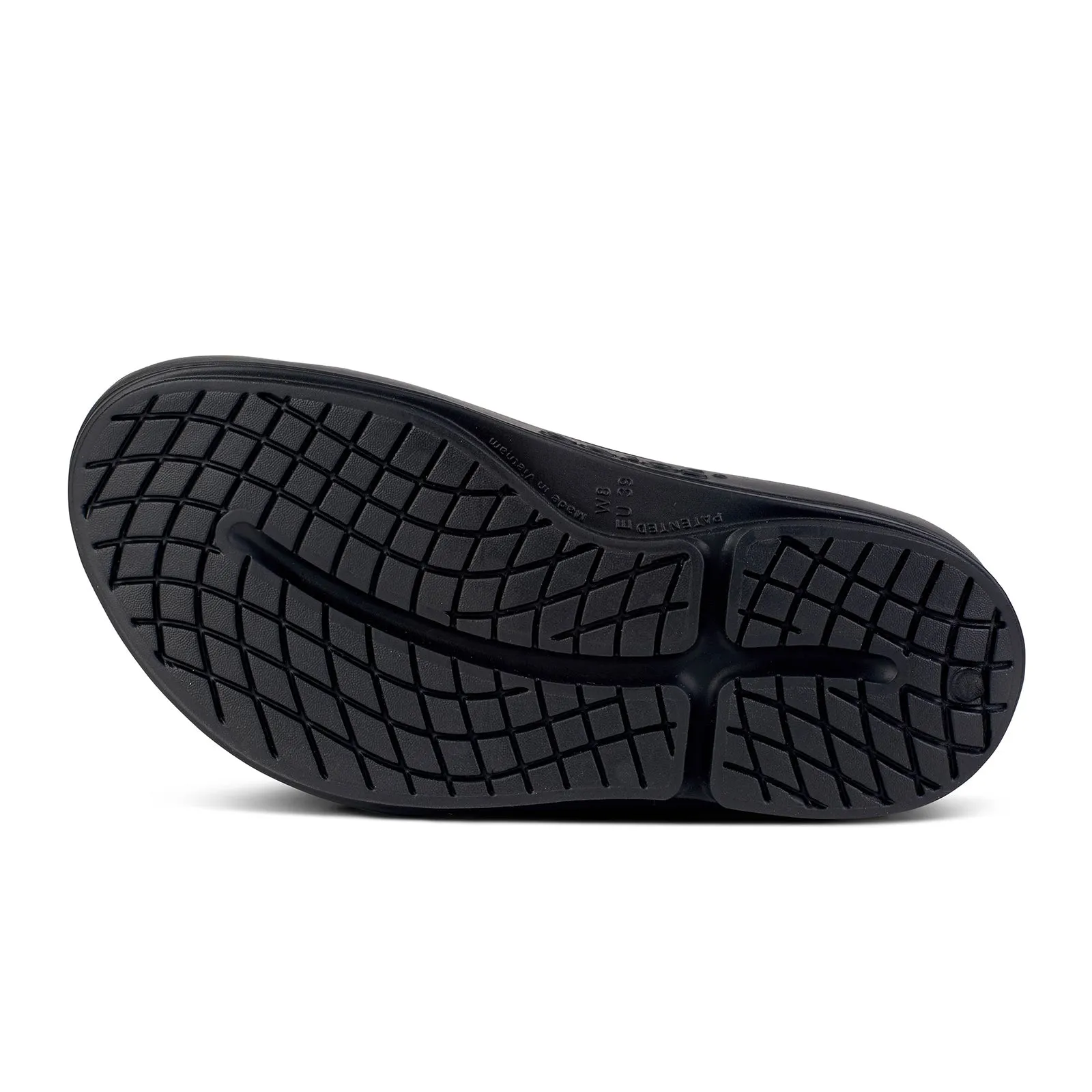 Oofos OOmega OOahh Slide Sandal (Women) - Black