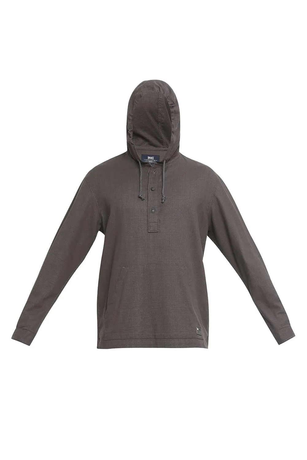 Relaxed Fit Cotton Dobby Shirt