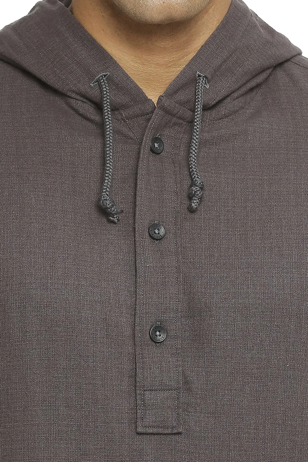 Relaxed Fit Cotton Dobby Shirt