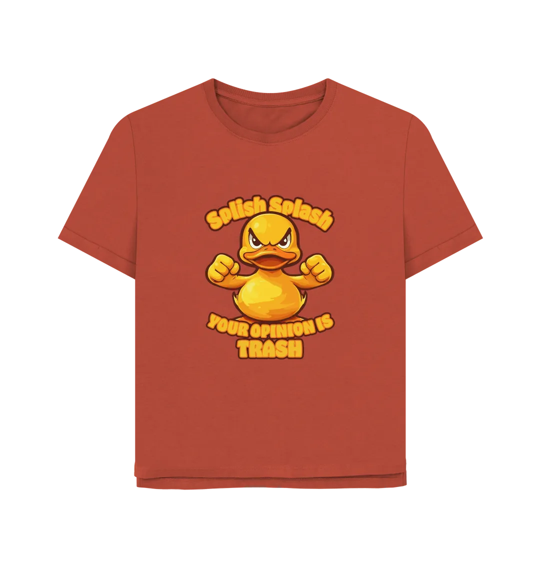 Splish Splash Women's Relaxed Fit T-shirt