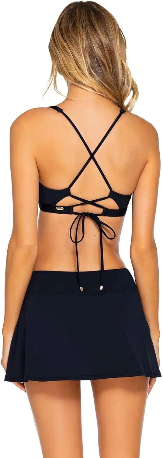 Sunsets Women's Standard Sporty Swim Skirt Swimsuit Bottom with Inner Shorts