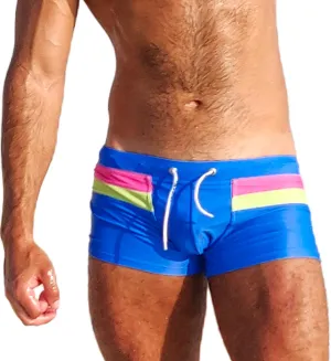 Taddlee Sexy Swimwear Men's Swimsuits Swim Boxer Briefs Square Cut Bathing Suits