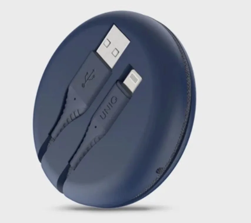 Uniq Halo Lightning Cable<br>1.2m USB-A to Lightning<br>3A Fast Charge