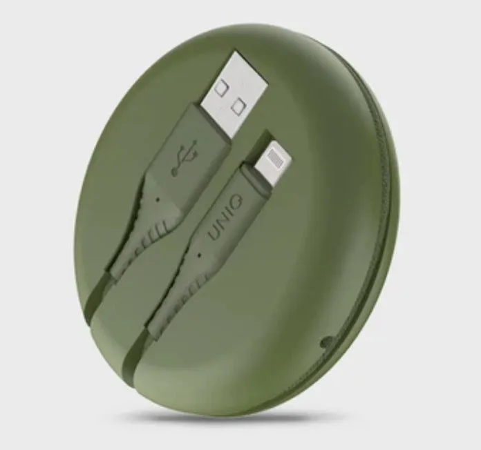 Uniq Halo Lightning Cable<br>1.2m USB-A to Lightning<br>3A Fast Charge