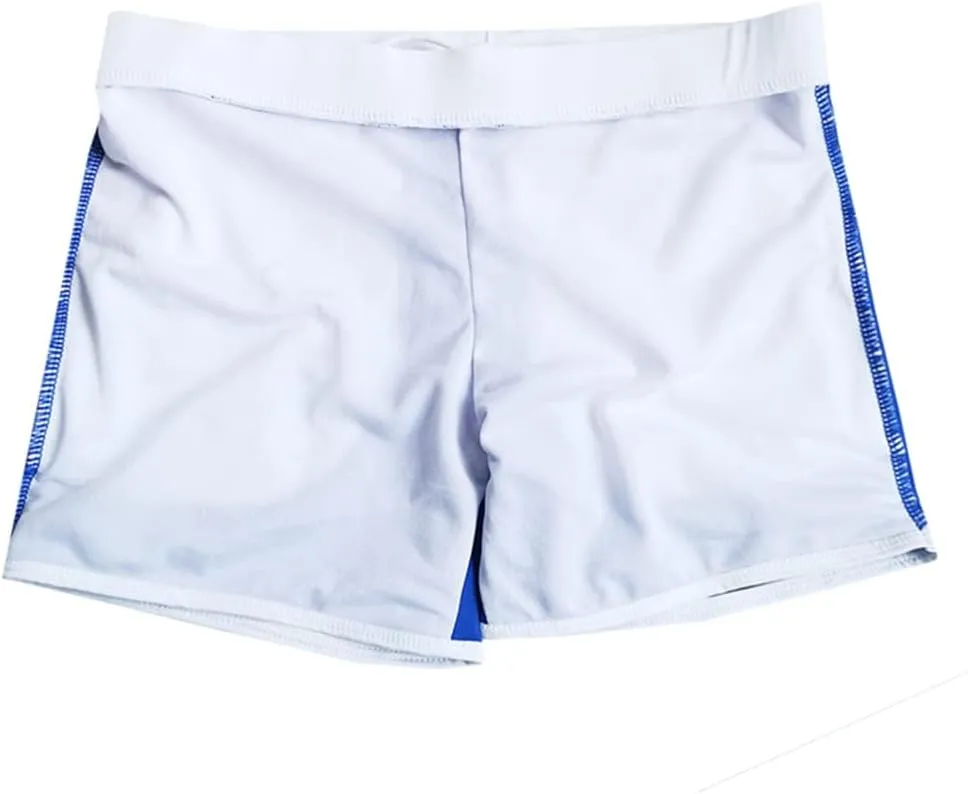 UXH Men's Square Leg Swim Briefs Printed Swimsuit Athletic Swimwear Bathing Suit Swimming Trunks
