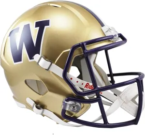 WASHINGTON HUSKIES NCAA Riddell SPEED Full Size REPLICA Football Helmet, Purple