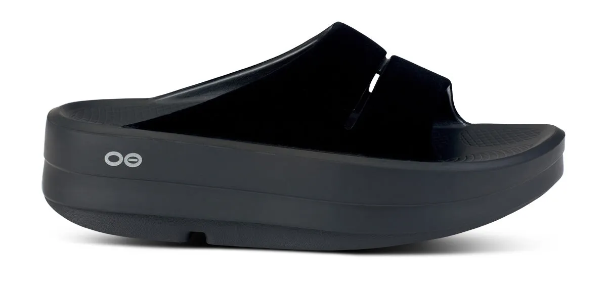 Women's OOmega OOahh Posh Sandal - Black