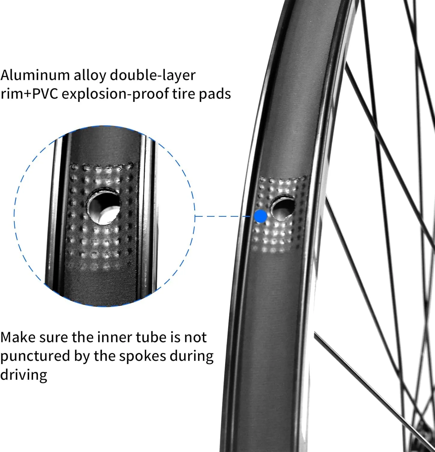 ZTZ 26"/27.5"/29" Mountain Bike WheelsetUltralight Aluminum Alloy Rim 32H High Strength Bike Wheels Quick Release Disc Brake MTB Wheel Set Compatible 7-12 Speed Cassette